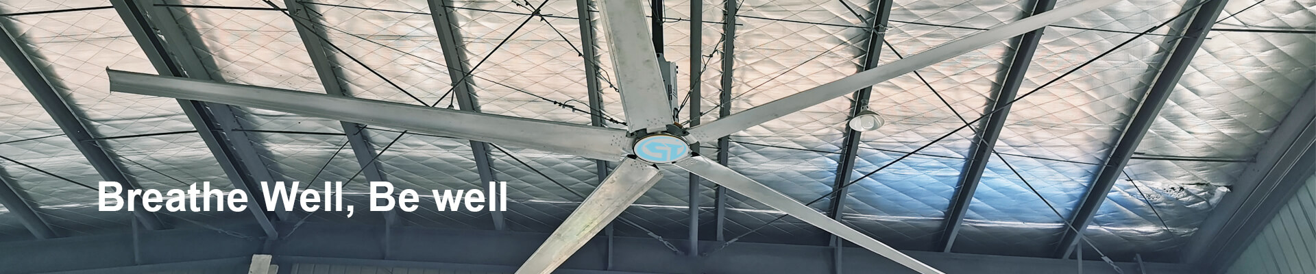 Suntech,the best full range diameter HVLS ceiling fan